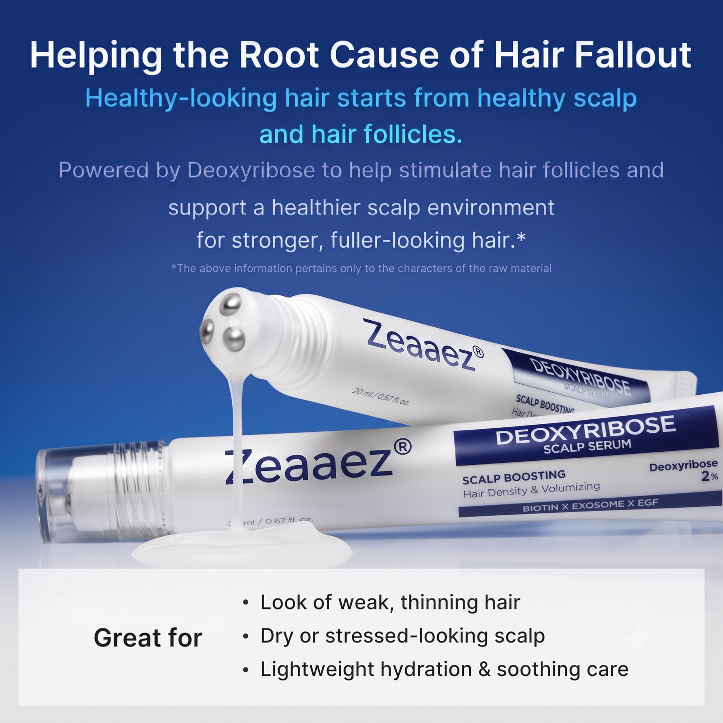 Zeaaez® Deoxyribose Scalp Serum
