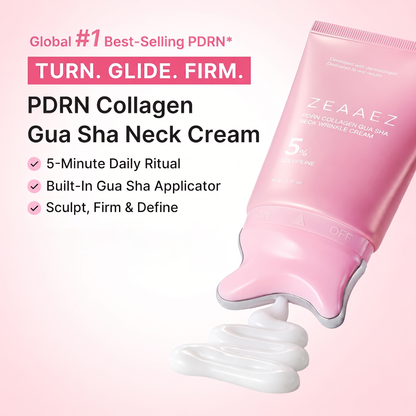 ZEAAEZ® PDRN Collagen Gua Sha Neck Wrinkle Cream